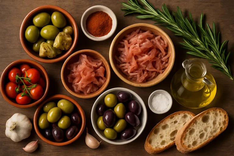 Essentiële ingrediënten voor authentieke tapas