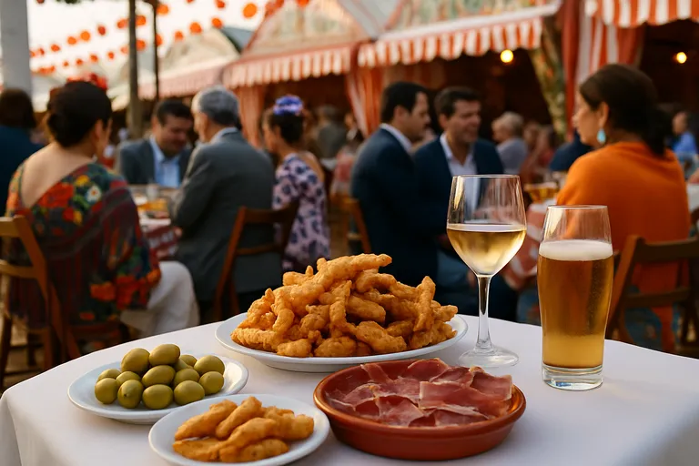 Eten, drinken en lokale gewoontes tijdens sevilla festivals