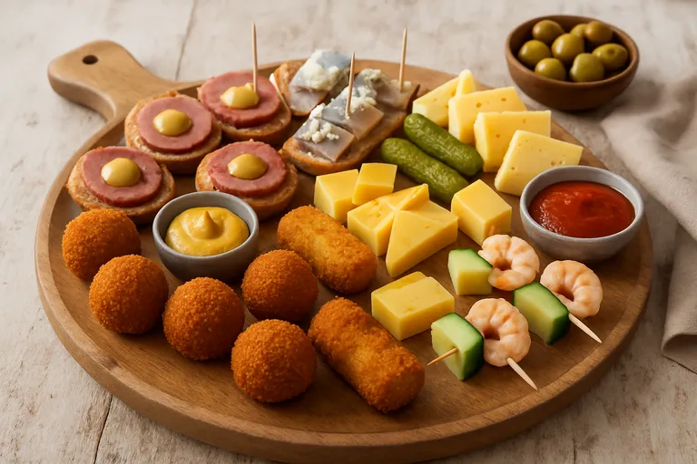 Hollandse tapas voor een borrelplank vol smaak en gezelligheid