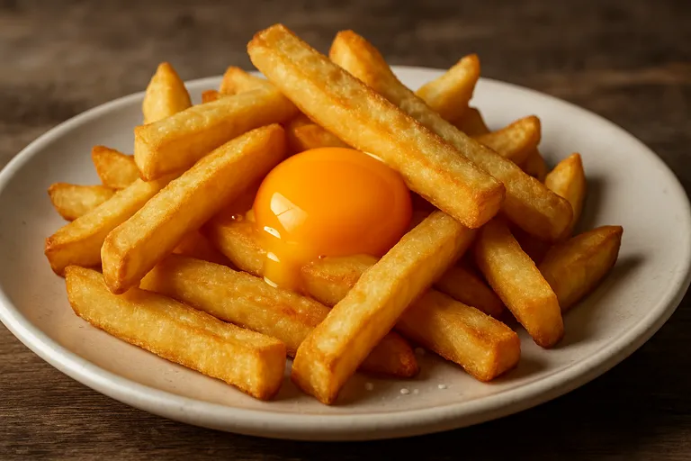 Patat met ei: wat maakt het zo lekker?