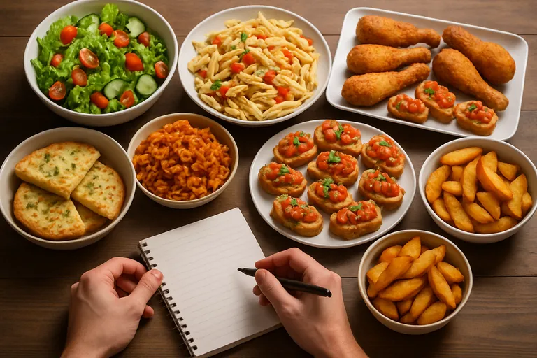 Plan en budget: warm en koud buffet zelf maken (low budget)