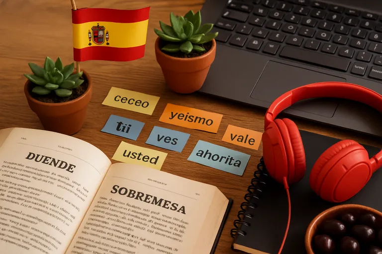 Bijzondere spaanse woorden, klanken en gewoontes die je taalgevoel laten sprankelen