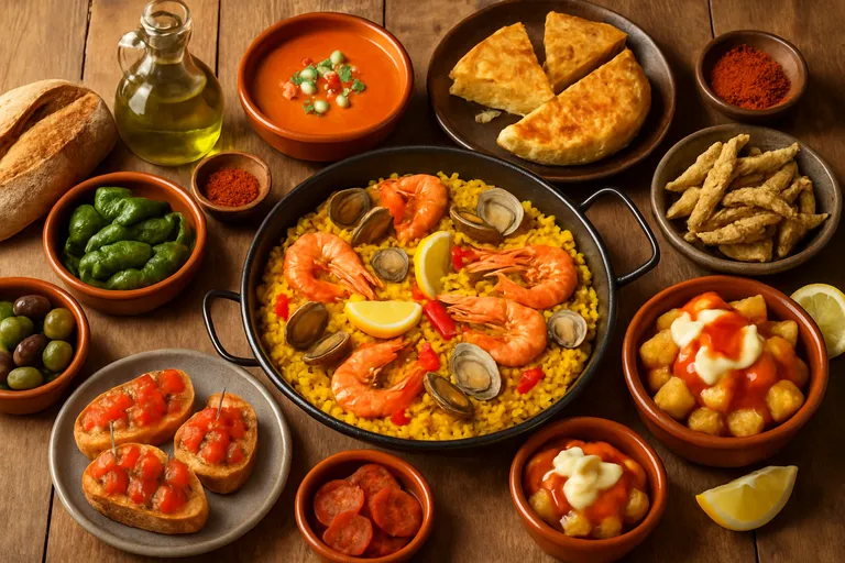 De smaak van Spanje op je bord: van tapas delen tot geurige paella