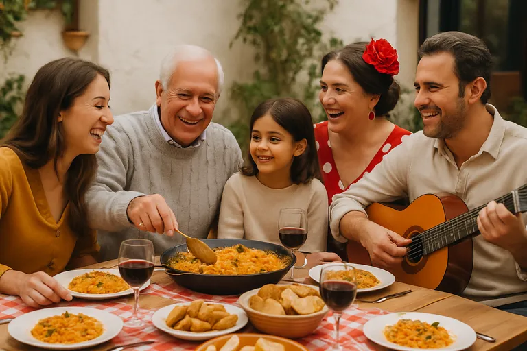 Familie, muziek en lokale gebruiken