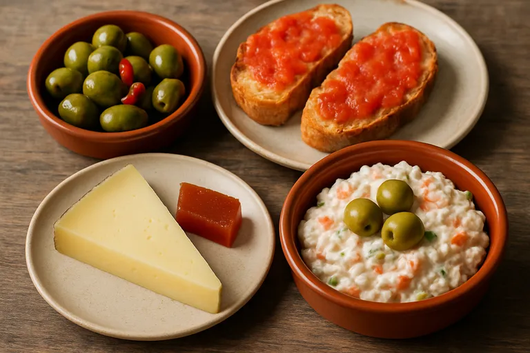 Soorten tapas hapjes