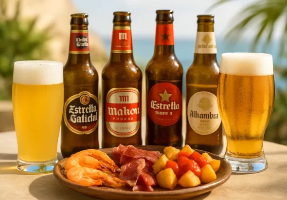 Spaanse bieren die de zon in je glas laten stralen en perfect samengaan met tapas