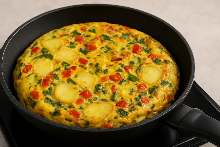 Stap-voor-stap groente tortilla recept