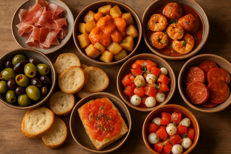 Tapas hapjes maken (koud, warm en simpel)