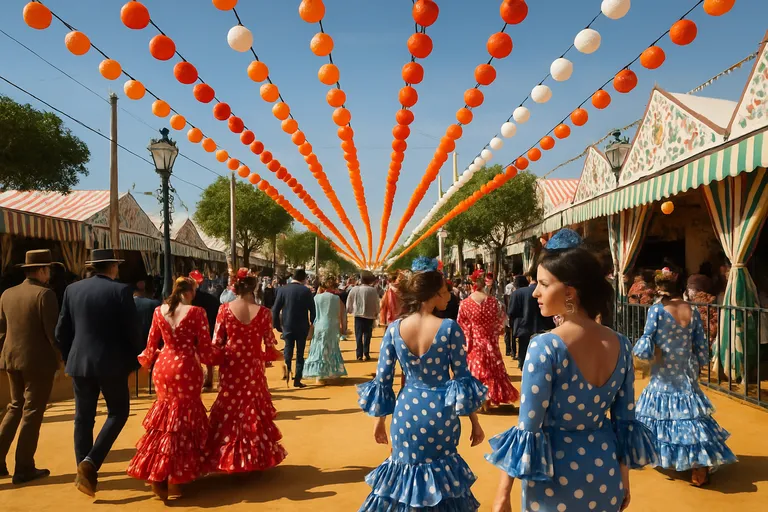 Wat is de feria de abril in sevilla