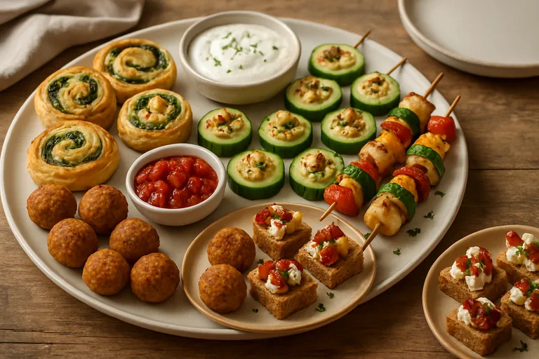 Zelf vegetarische hapjes maken