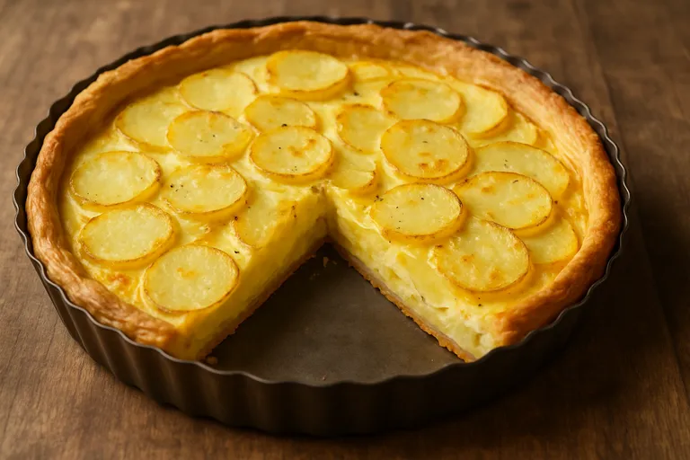 Zo maak je aardappeltaart met ei