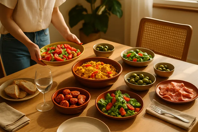 Zo organiseer je thuis een spaanse lunch